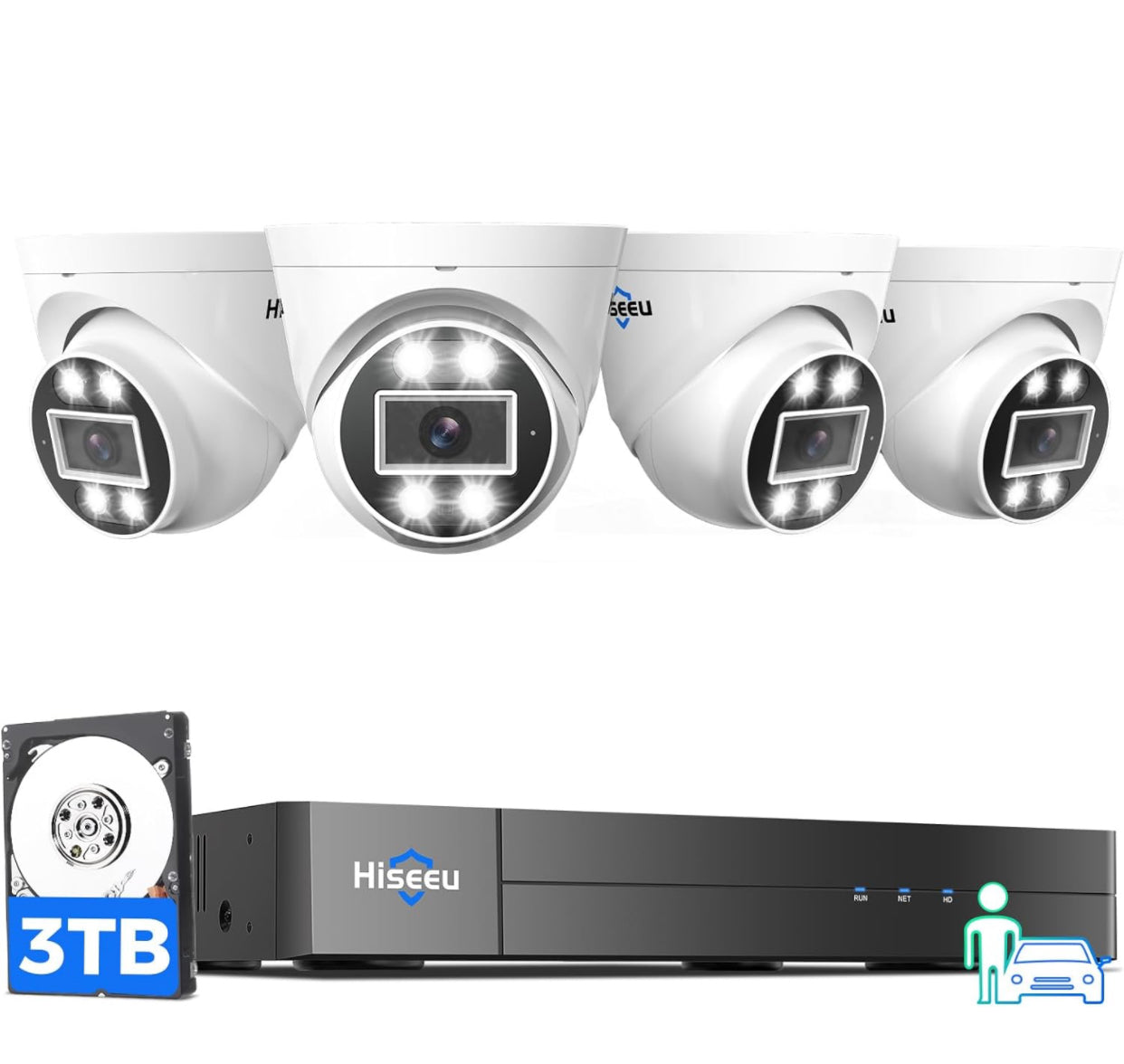 Budget Friendly & 4K 8MP Surveillance Bundle