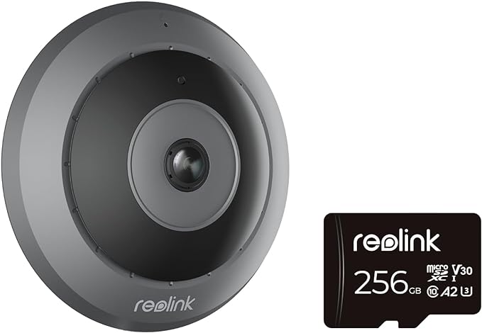 2K+ Super HD Wi-Fi Security Fisheye Camera