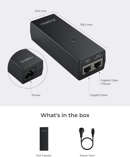 Reolink Gigabit PoE Injector