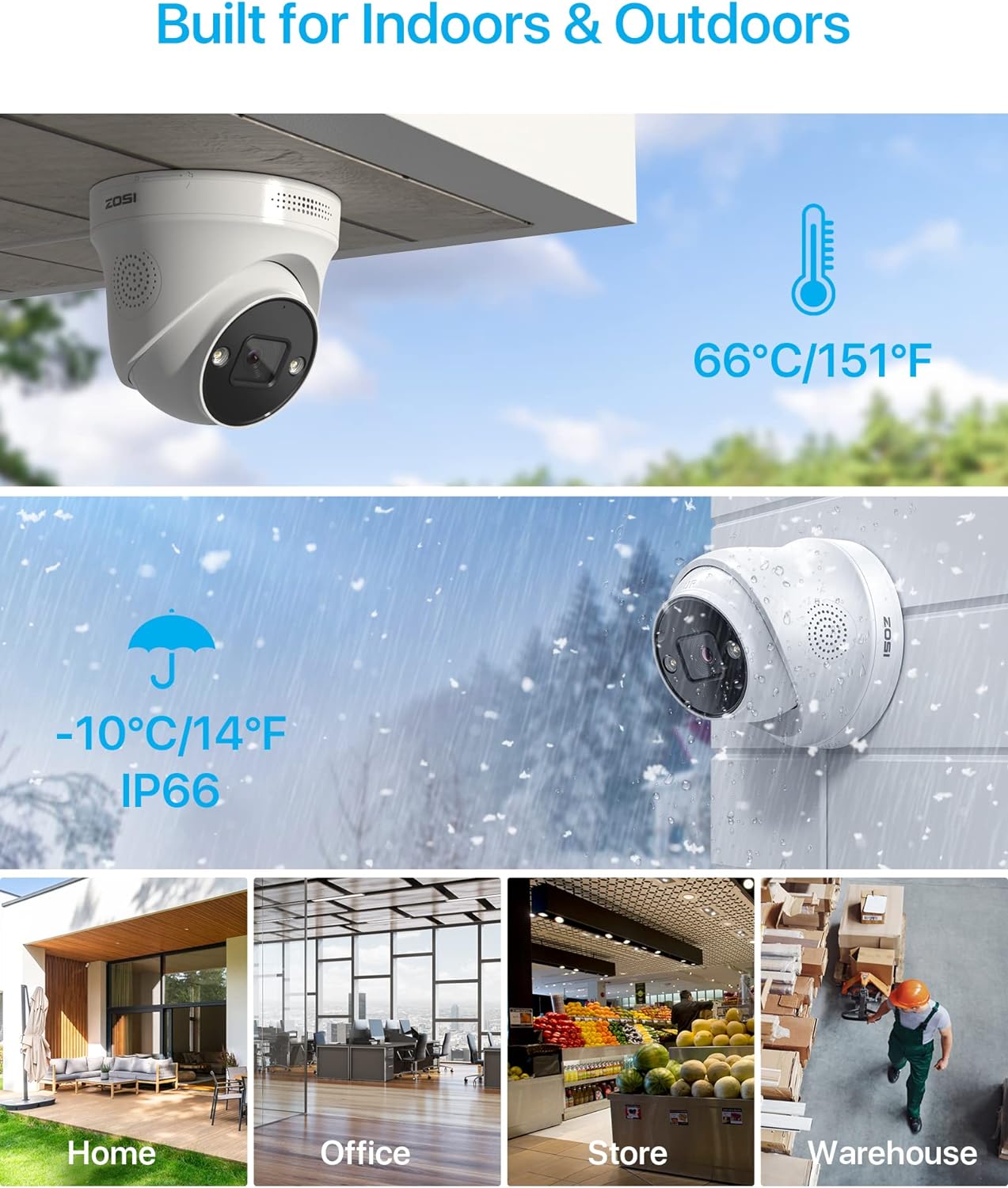 Budget Friendly 4K Security Camera Bundle